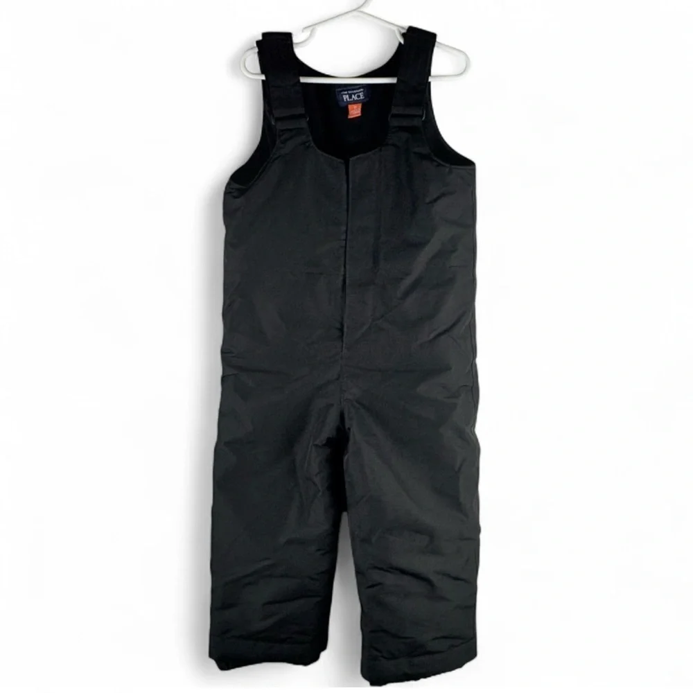 The Children's Place Toddler Snow Overalls Bib Pants Ski Snowboard Unisex Black